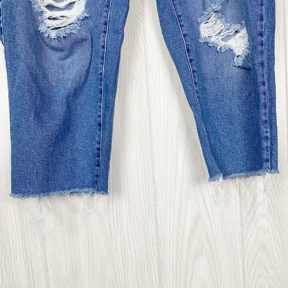 Lane Bryant | Distressed Midrise Boyfriend Jeans Size 18 - Picture 7 of 11